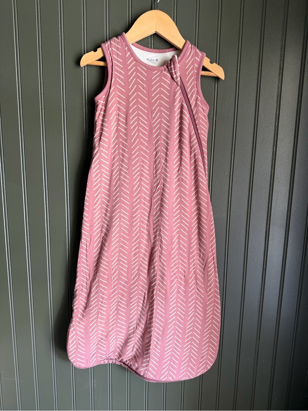 Kyte Baby Mauve Pink sleep sack